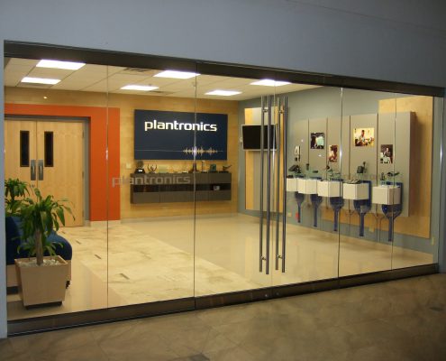 Commercial Interiors PLANTRONICS LOBBY